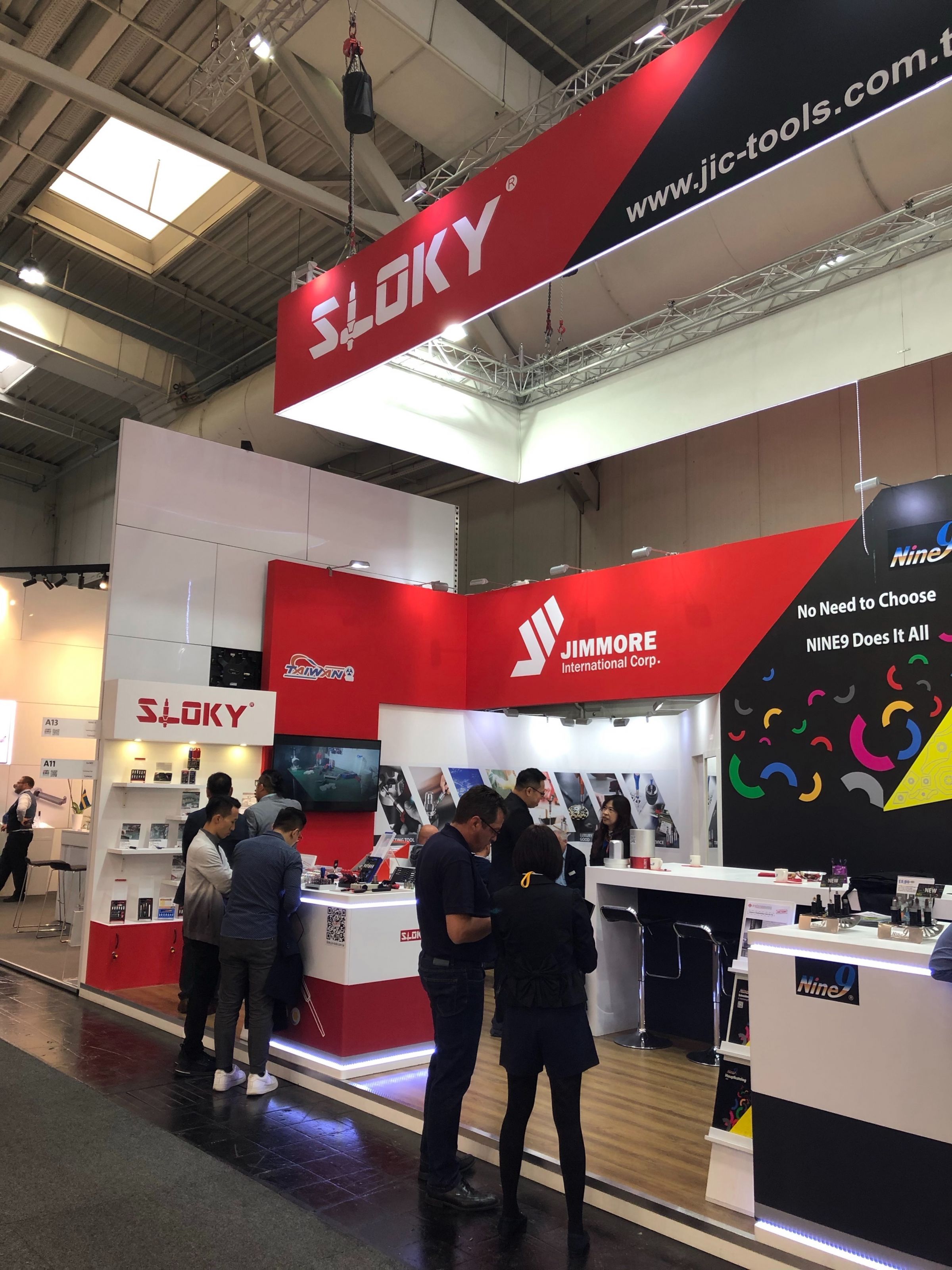 Sloky in EMO vom 16. bis 21. September, Stand # Halle 5, A11